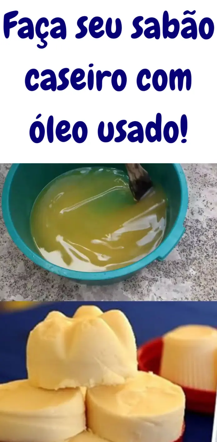 Receita de Sabão Caseiro com Óleo de Cozinha Usado